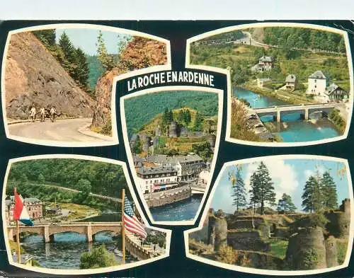 Belgium La Roche en Ardenne several views
