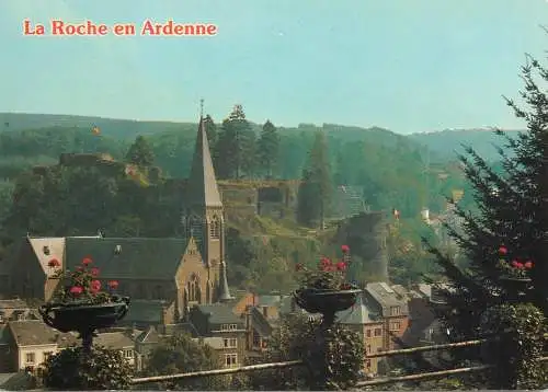 Belgium La Roche en Ardenne general view