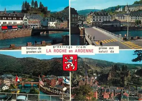 Belgium La Roche en Ardenne multi view souvenir