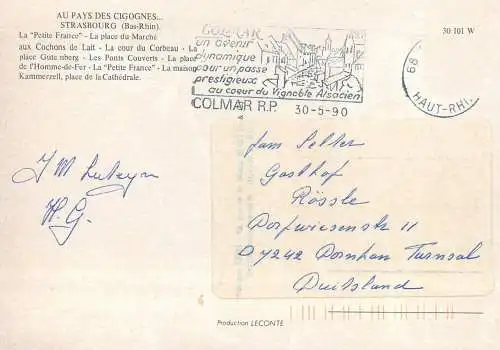 France Strasbourg Bas-Rhin souvenir