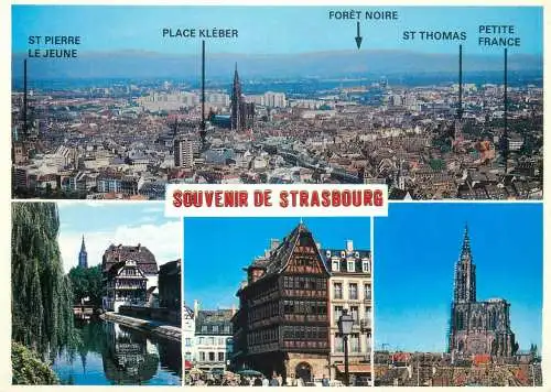 France Souvenir de Strasbourg Bas-Rhin Alsace multi view