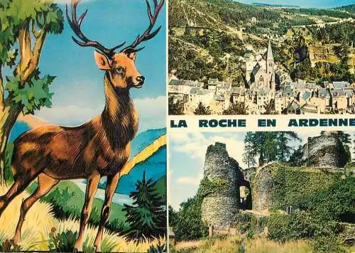 Belgium La Roche en Ardenne souvenir multi view