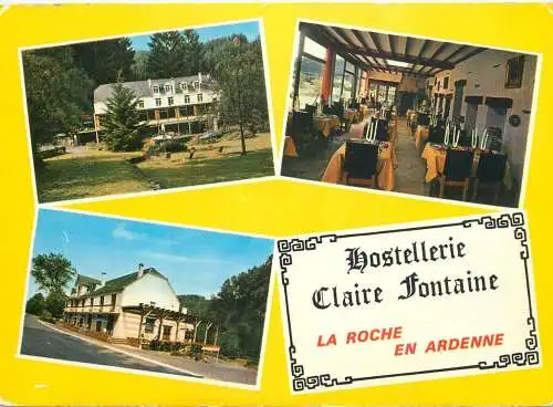 Belgium La Roche en Ardenne Hostellerie Claire Fontaine multi view