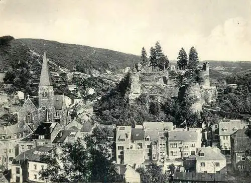 Belgium La Roche en Ardenne Eglise et le Chateau