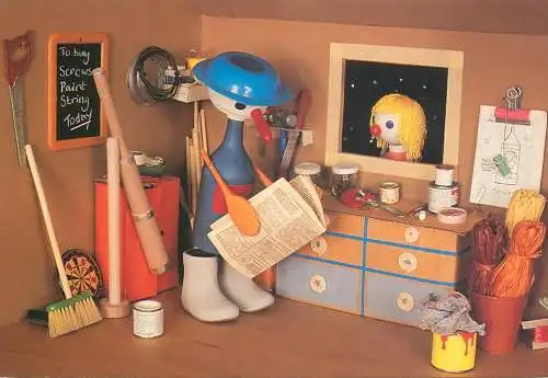 Button Moon Television series Playboard Puppets Mr. Spoon