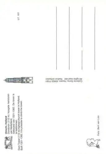 Netherlands Utrecht Dom Tower