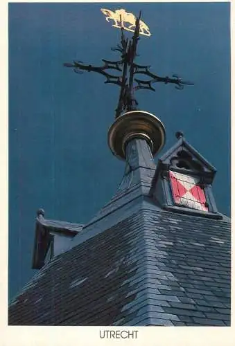 Netherlands Utrecht Domtoren night view