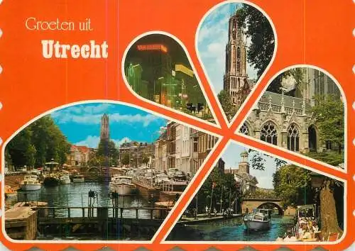 Netherlands Groeten uit Utrecht multi view souvenir