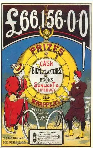 Poster postcard Sunlight Competition cycling