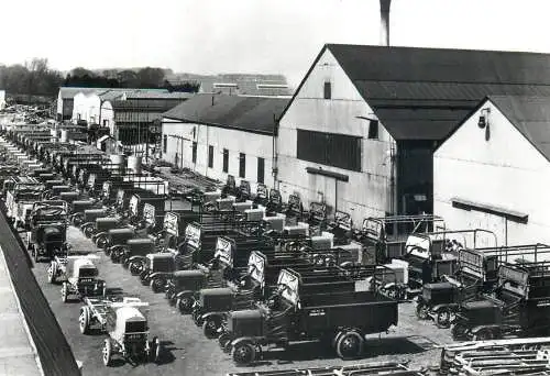 Thorncroft factory circa 1915 modern postcard