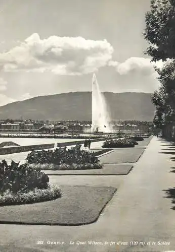 Geneve Quai Wilson 1967