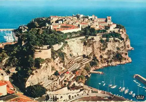 Principaute de Monaco Le Rocher vue panoramique