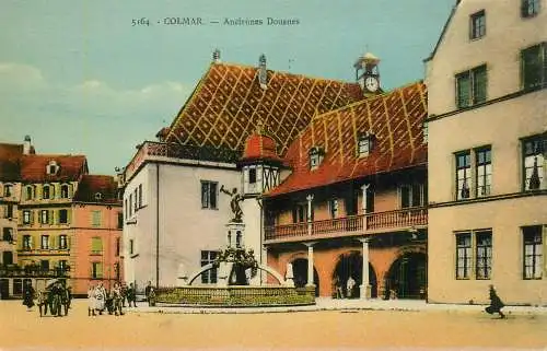 cpa Colmar anciennes douanes
