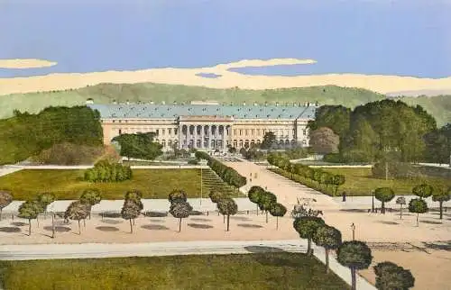 Allemagne Landschaft AK Koblenz castle