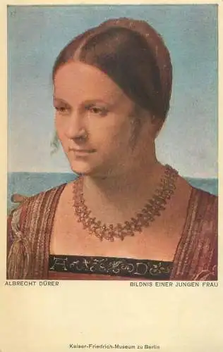 Albrecht Durer Bildnis einer Jungen Frau