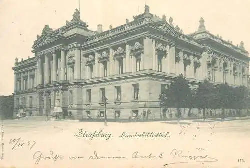 Strasbourg library 1897