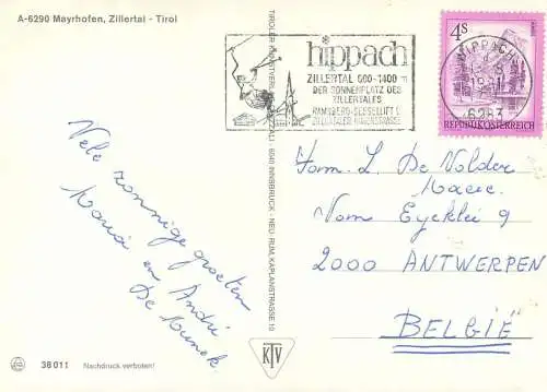 Austria Mayrhofen Zillertal Tirol multi view