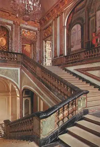 France Versailles (Château) l'Escalier de la Reine