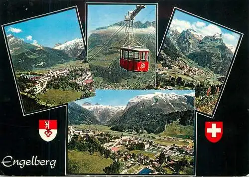 Switzerland Engelberg multi view souvenir