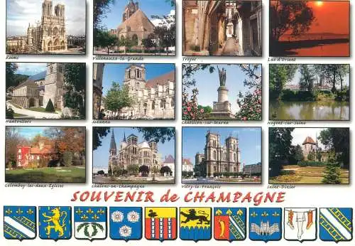 France Souvenir de Champagne multi view