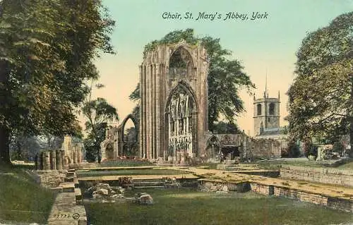 England York St Mary's Abbey, Choir