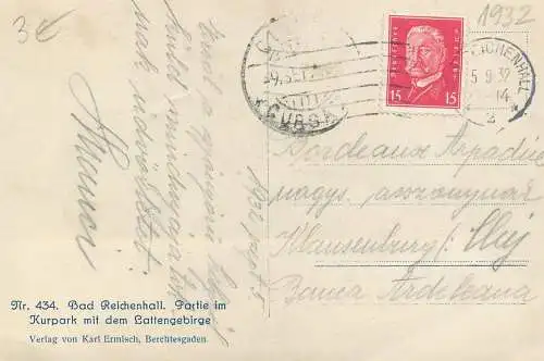 Bad Reichenhall 1932