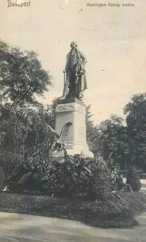 Hungary Budapest Washington Gyorgy szobra