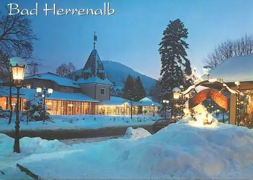 Germany Bad Herrenalb winter evening