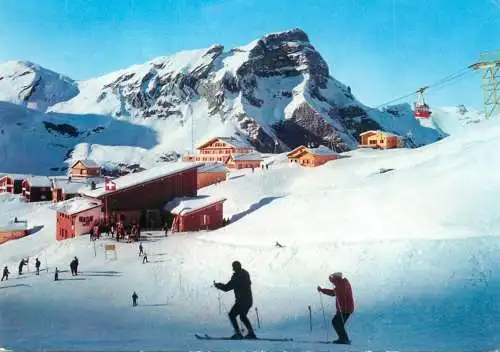 Switzerland Wintersportplatz Melchsee-Frutt Blick gegen Brunighaupt