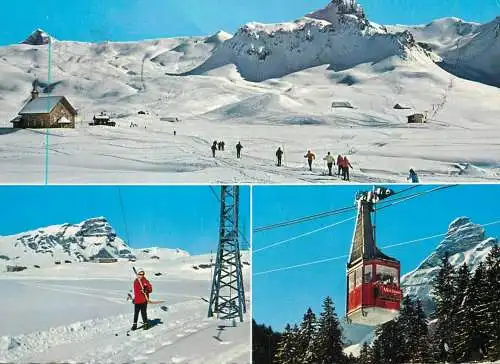 Switzerland Melchsee-Frutt Herrliches Skigebiet multi view
