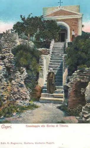Italy Capri eremitaggio all Rovine di Tiberio