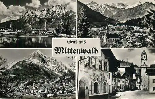 Germany Gruss aus Mittenwald multi view