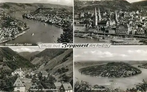 Germany Gruss aus Boppard am Rhein multi view