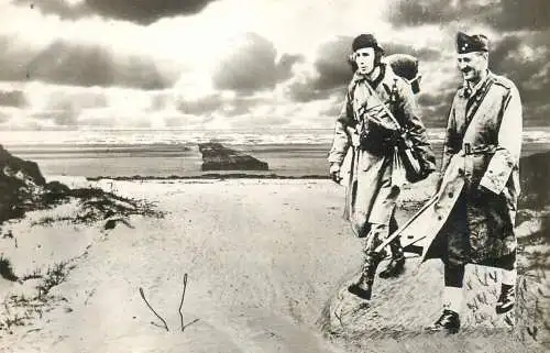Military WW2 La Breche de Saint Martin de Varreville Marechal Leclerc