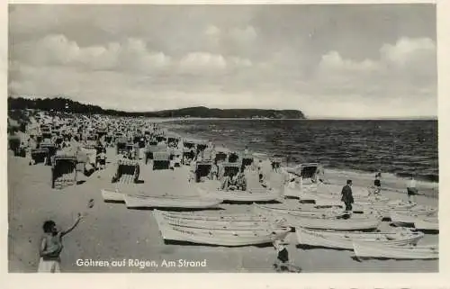 Germany Gohren auf Rugen am Strand