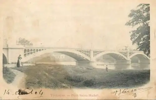 France Toulouse Pont Saint Michel