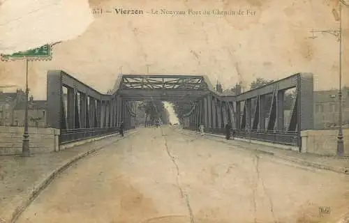 France Vierzon nouveau Pont du Chemin de Fer