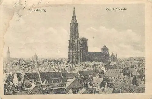 France Strasbourg vue panoramique