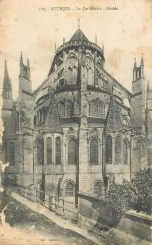 France Bourges La Cathedrale Abside