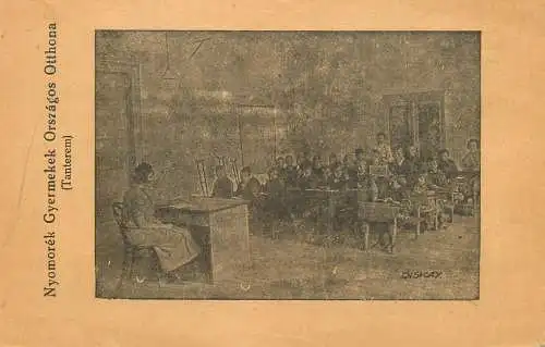Nyomorek Gyermekek Orszagos Otthona Tanterem - National Home for Destitute Children Classroom