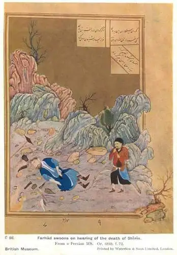 Farhad swoons on hearing of the death of Shirin