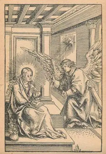 Lukas Cranach - Der Verkundigung