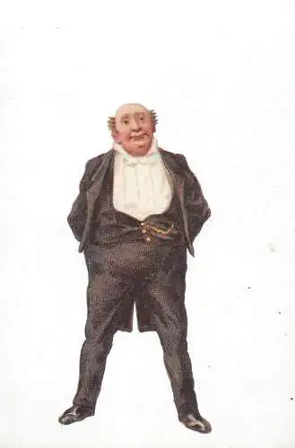The character John Podsnap from Our Mutual Friend by Charles Dickens