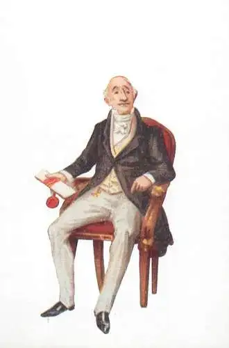The character Tite Barnacle from Little Dorrit by Charles Dickens