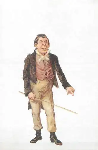 The character Wackford Squeers from Nicholas Nickleby by Charles Dickens