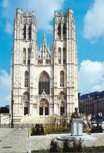 Belgium Bruxelles Cathedrale St Michel & St Gudule