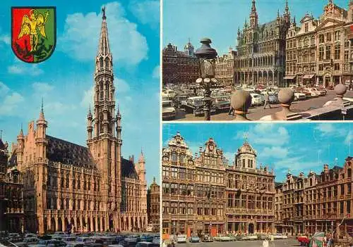 Belgium souvenir de Bruxelles different sights