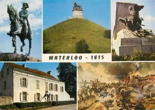 Belgium Waterloo 1815 souvenir multi view