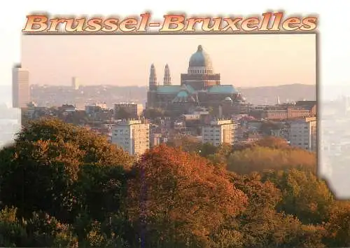 Belgium Bruxelles Basilique du Sacre Coeur vue panoramique