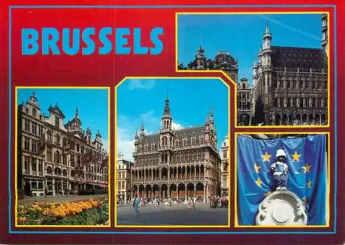Belgium Brussels several sights